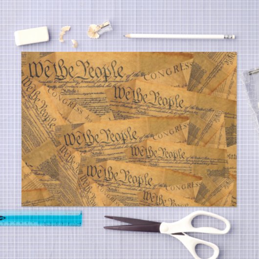 Papier Mousseline La Constitution américaine (Artisanat)