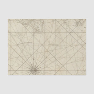 Papier Mousseline La côte de la Floride et de la Louisiane