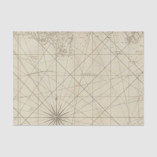 Papier Mousseline La côte de la Floride et de la Louisiane (Recto)