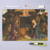 Papier Mousseline La crèche de Noël de la Sainte Famille (Artisanat)