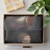 Papier Mousseline La dame avec la belette de Léonard de Vinci (Cadeau)