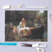 Papier Mousseline La dame de shallot (Artisanat)