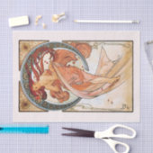 Papier Mousseline La danse artistique d'Alphonse Mucha (Artisanat)