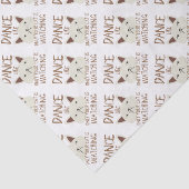 Papier Mousseline La danse comme seulement votre chat observe (Détail)