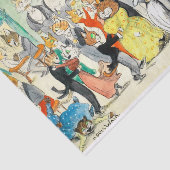 Papier Mousseline La Danse de Louis Wain