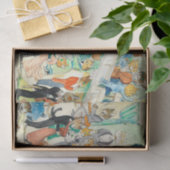 Papier Mousseline La Danse de Louis Wain