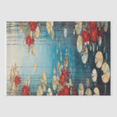 Papier Mousseline La Danse des nénuphars - Découpage - (Recto)