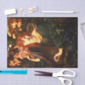 Papier Mousseline La femme débarquée par Dante Gabriel Rossetti (Artisanat)