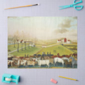 Papier Mousseline La ferme Cornell (Paysage de Pennsylvanie) (Artisanat)