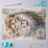 Papier Mousseline La fierté d'un lion (Artisanat)