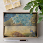 Papier Mousseline La fille du Barde par Eugene Grasset (Cadeau)