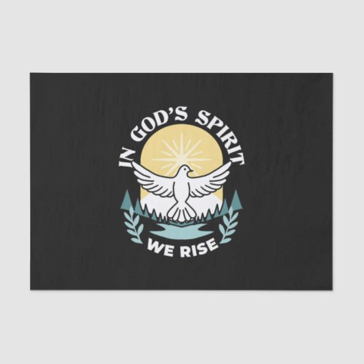 Papier Mousseline La force spirituelle en Dieu - L'épanouissement de (Recto)