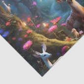 Papier Mousseline La forêt enchantée est une oasis mystique (Détail)