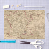 Papier Mousseline La France 1643 un 1715 (Artisanat)