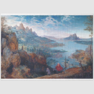 Papier Mousseline La fuite en Egypte, Pieter Bruegel