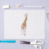 Papier Mousseline La girafe dans une écharpe (Artisanat)