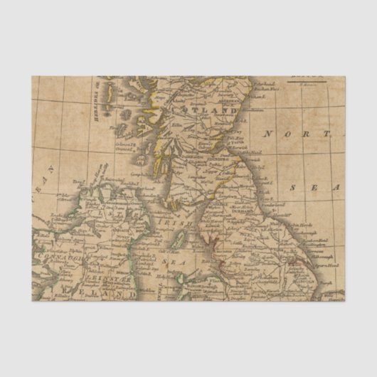 Papier Mousseline La Grande-Bretagne (Recto)