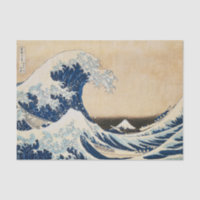 La Grande Vague au large de Kanagawa par Hokusai