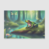 Papier Mousseline La grenouille Lune Fairytale Decoupage (Recto)