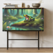 Papier Mousseline La grenouille Lune Fairytale Decoupage