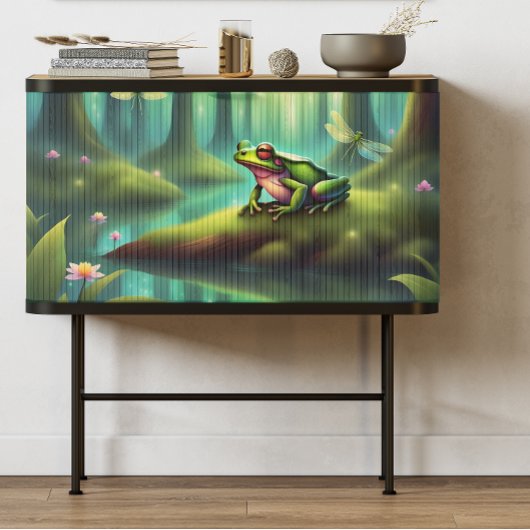 Papier Mousseline La grenouille Lune Fairytale Decoupage