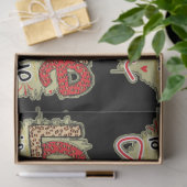 Papier Mousseline La journée branchée de Love Air Valentines (Cadeau)