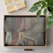 Papier Mousseline La leçon de musique de Henriette Ronner-Knip (Cadeau)