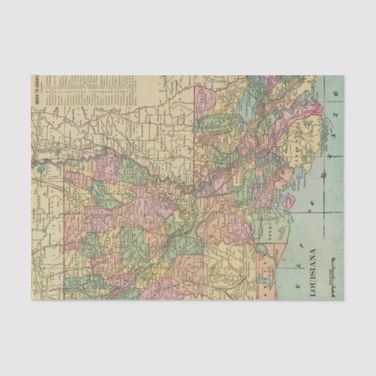 Papier Mousseline La Louisiane 10 (Recto)