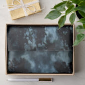 Papier Mousseline La lune illumine la nuit derrière des branches (Cadeau)