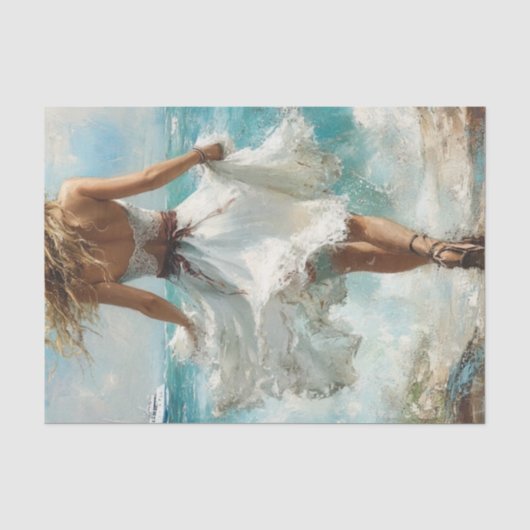 Papier Mousseline La Marée Haute6 (Recto)