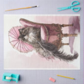 Papier Mousseline La marguerite du chat Découpage (Artisanat)