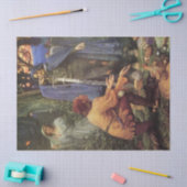 Papier Mousseline La mariée de Bertuccio (par Edward Robert Hughes) (Artisanat)