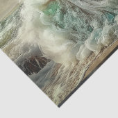 Papier Mousseline La mer devient elle (Détail)