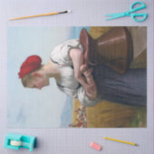 Papier Mousseline La moissonneuse, Bouguereau (Artisanat)