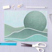 Papier Mousseline La montagne du Boho (Artisanat)