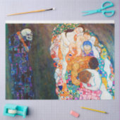 Papier Mousseline La mort et la vie, Gustav Klimt (Artisanat)
