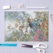 Papier Mousseline La Muse de la Poésie (par Konstantin Makovsky) (Artisanat)