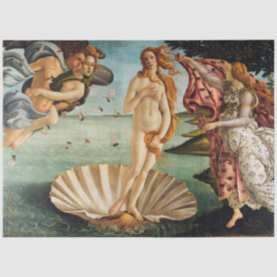 Papier Mousseline La naissance de Vénus (détail), Sandro Botticelli