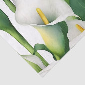 Papier Mousseline La nature blanche de Calla Lily (Détail)