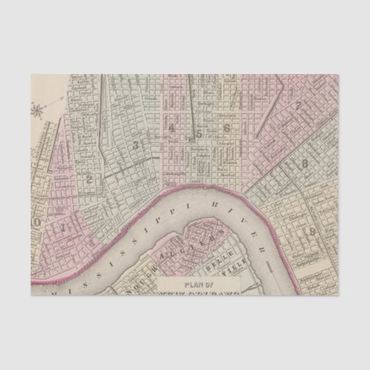 Papier Mousseline La Nouvelle-Orléans 3 (Recto)