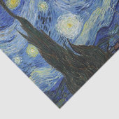 Papier Mousseline La nuit étoilée de Van Gogh (Détail)