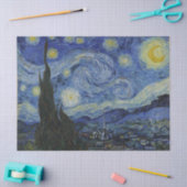 Papier Mousseline La Nuit étoilée, Vincent Van Gogh (Artisanat)