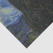 Papier Mousseline La Nuit étoilée, Vincent Van Gogh (Détail)