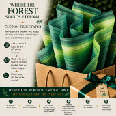 Papier Mousseline Là où la forêt demeure éternelle