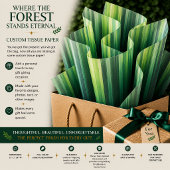Papier Mousseline Là où la forêt demeure éternelle
