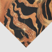 Papier Mousseline La Parties scintillant Tiger Series Design #10 (Détail)