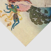 Papier Mousseline "La Perle des éléphants" par Edmund Dulac (Détail)