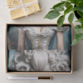 Papier Mousseline La perruque en poudre Charlotte Rococo French Deco (Cadeau)