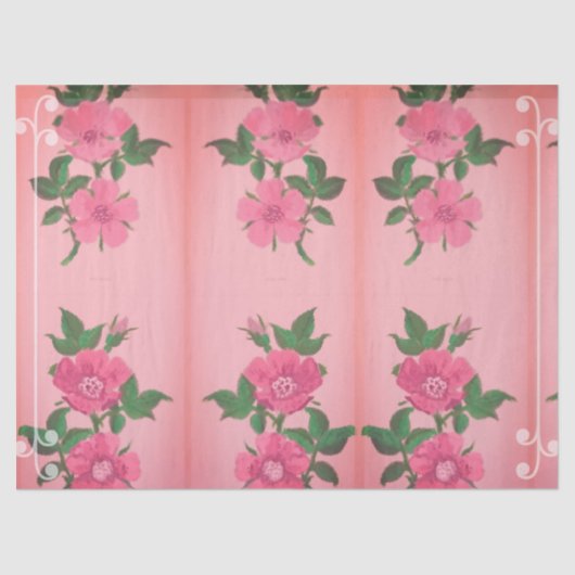 Papier Mousseline La Petite Fleur  (Recto)