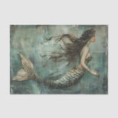 PAPIER MOUSSELINE LA PETITE SIRENE DECOUPAGE (Recto)